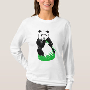 Camiseta larga nana de la manga de Hanes de las