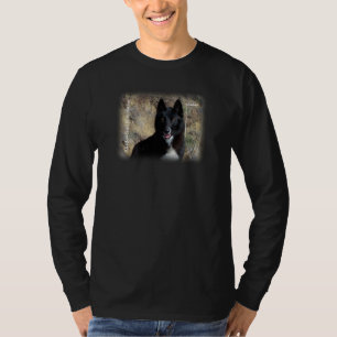 Camiseta larga nana de la manga de Hanes del lobo
