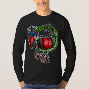 Camiseta larga para hombre de la manga