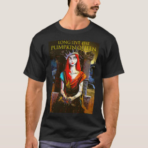 Camiseta Larga vida a la reina de la calabaza