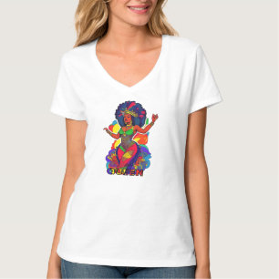 Camiseta Larga Vida A La Reina De La Galaxia