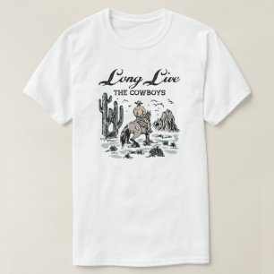 Camiseta Larga Vida A Los Vaqueros