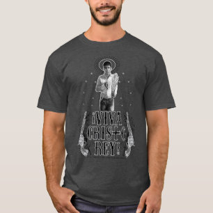 Camiseta Larga vida al Cristo Rey
