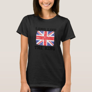 Camiseta Larga vida al Rey Inglaterra Reino Unido Apoyo de 