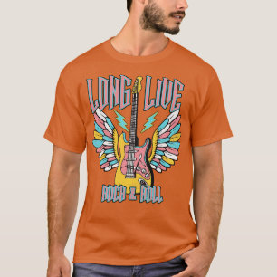 Camiseta Larga vida al rock and Roll