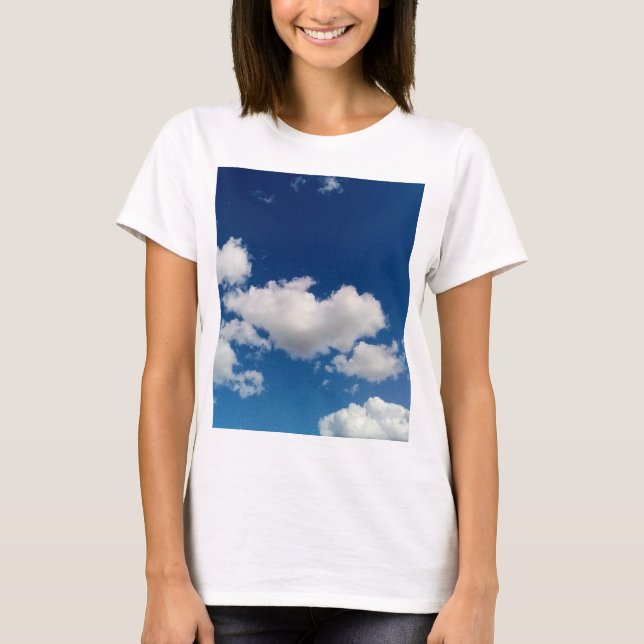 Camiseta Larga y suave nube (Anverso)