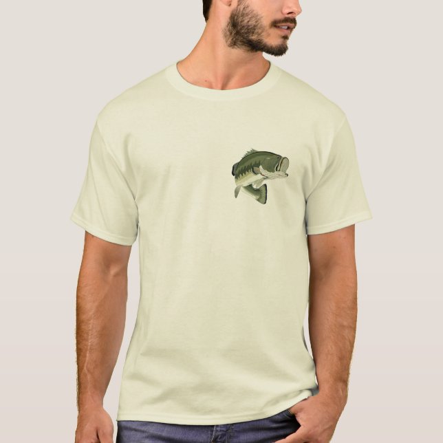 CAMISETA LARGEMOUTH BASS (Anverso)