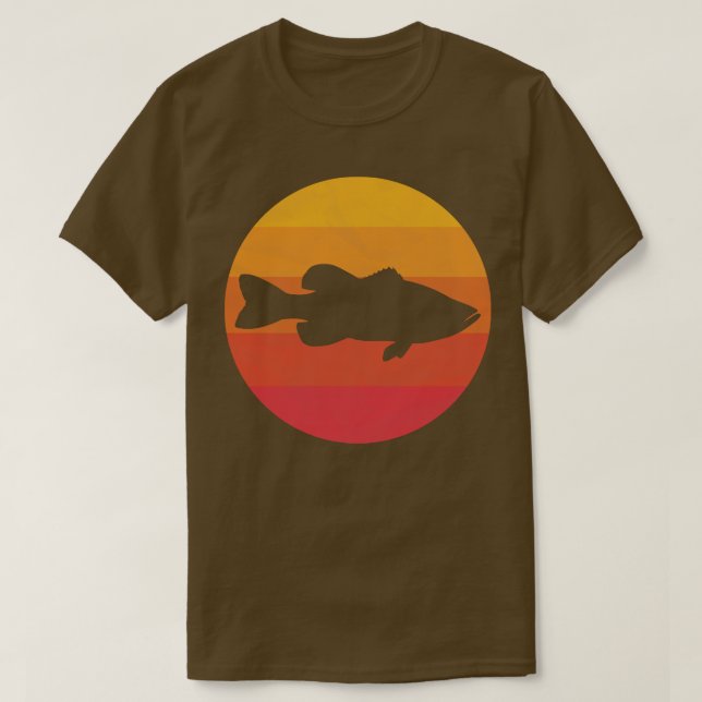 Camiseta Largemouth Bass Fish (Diseño del anverso)