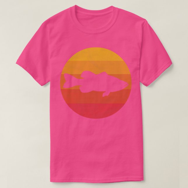 Camiseta Largemouth Bass Fish (Diseño del anverso)