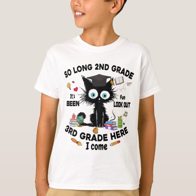 Camiseta Largo 2º Grado 3er Aquí Llego Graduación La (Anverso)