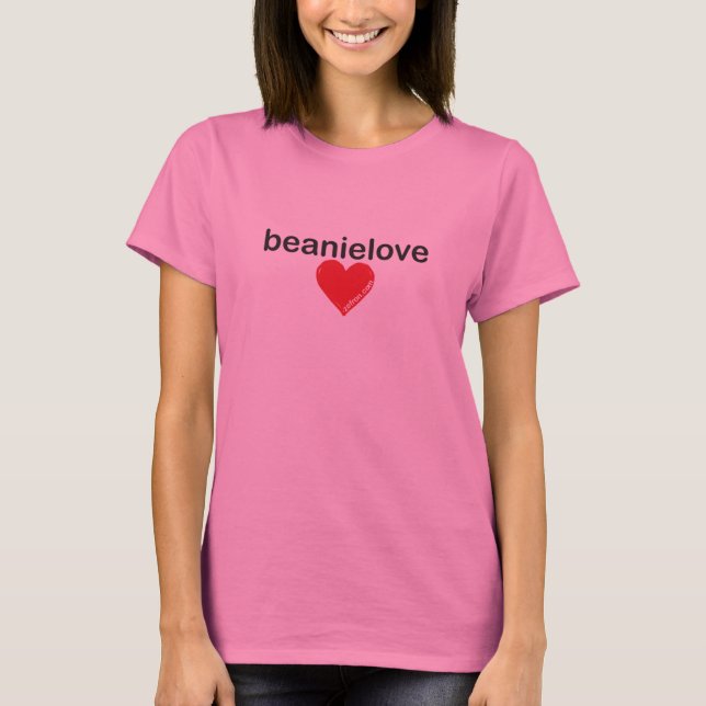 Camiseta Largo-Envuelta amor de la gorrita tejida (Anverso)