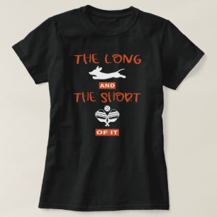 Camiseta Largo y corto: Dachshund y el baloncesto