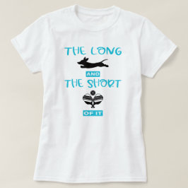 Camiseta Largo y corto: Dachshund y el baloncesto