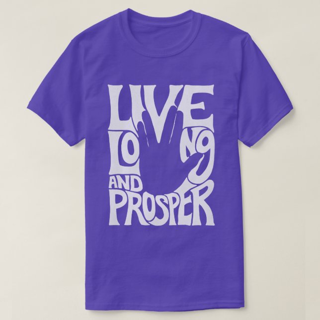 Camiseta Largo y próspero (Diseño del anverso)