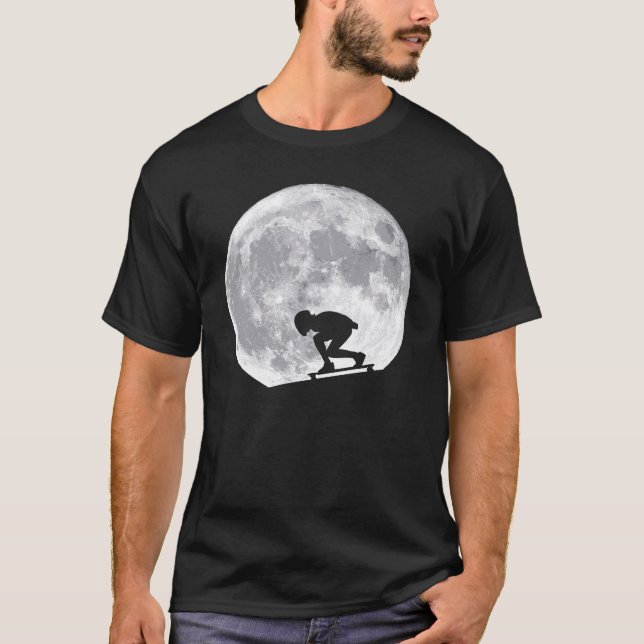 Camiseta Largometría de la luna (Anverso)