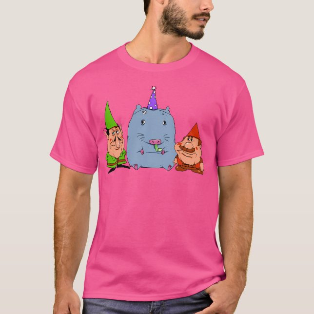 Camiseta Lario (Meme Forestal Pizza Tower Gnome) (Anverso)