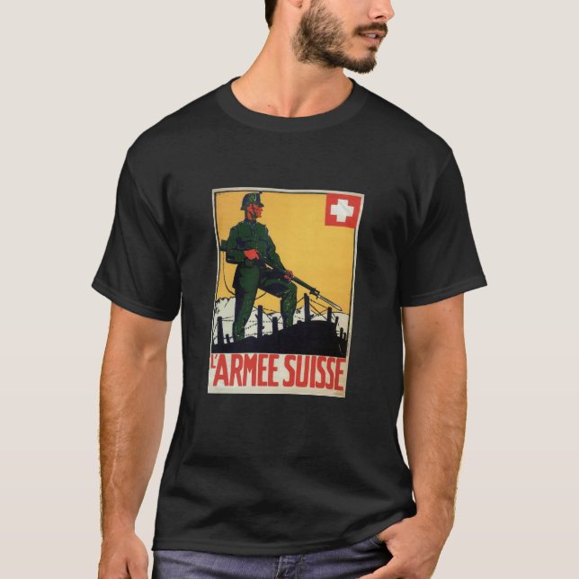 Camiseta L'Armee Suisse (Anverso)