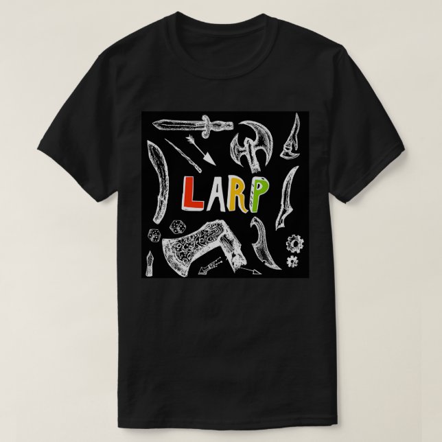 CAMISETA LARP (Diseño del anverso)