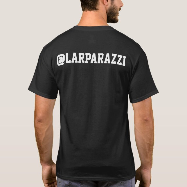 Camiseta @LARPARAZZI Tee De Seguridad (Reverso)