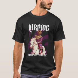 Camiseta LARPing porque la terapia es costosa RPG