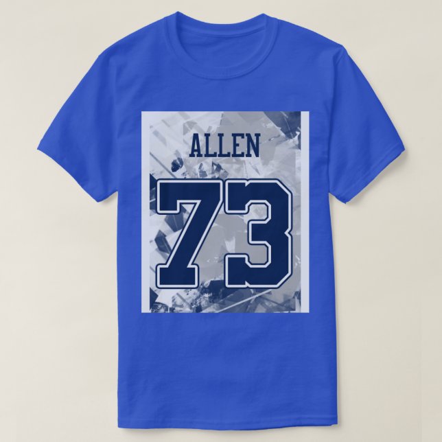 CAMISETA LARRY ALLEN (Diseño del anverso)