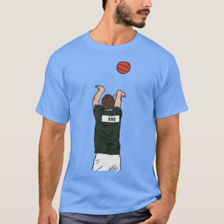 Camiseta Larry Bird Durante Tres