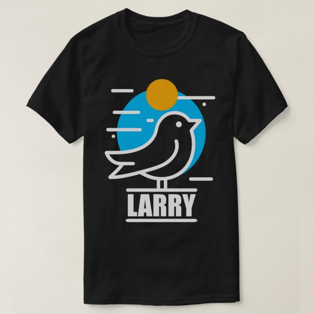 Camiseta Larry Bird Fan Design (Diseño del anverso)