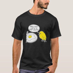 Camiseta Larry De Vaca Santa Es Que Tú Chistes