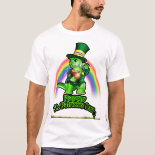 Camiseta Larry el Leprechaun en formación