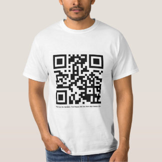 Camiseta Larry Hankin que Guy QR Code T-Shirt