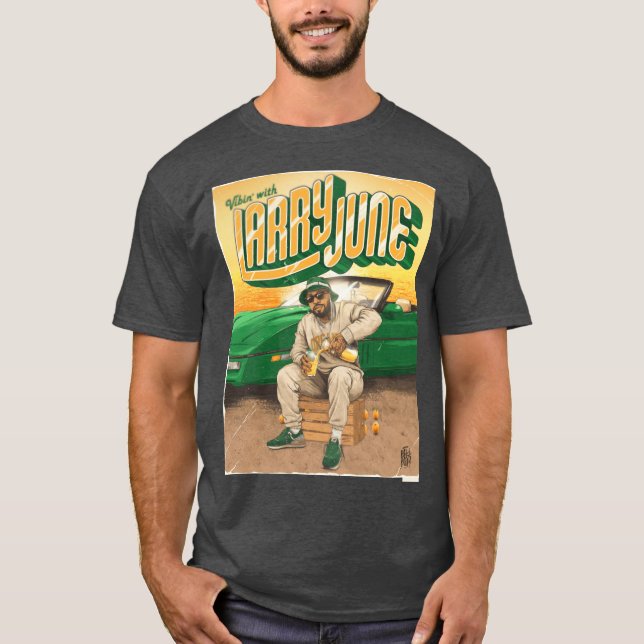 Camiseta Larry June retro (Anverso)