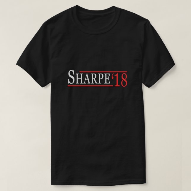 Camiseta Larry Sharpe Para Gobernador De Ny (Diseño del anverso)