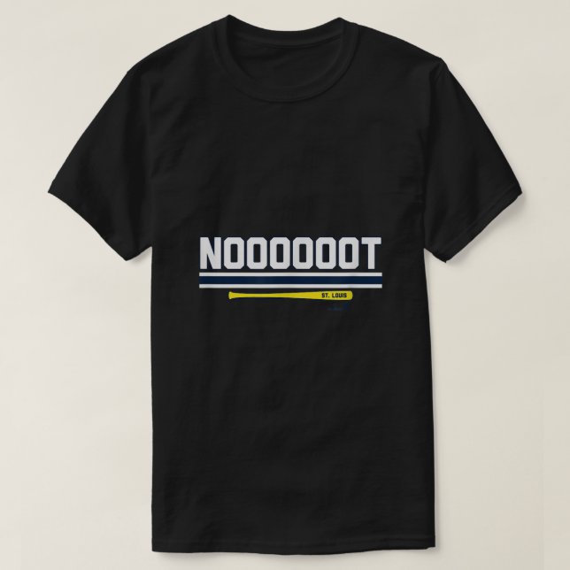 Camiseta Lars Nootbaar NOOOOT St Louis Baseball (Diseño del anverso)
