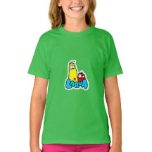 larva personalizado Pegatina