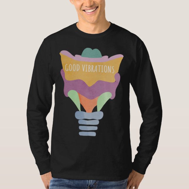 Camiseta Larynx Pun Good Vibrations (Anverso)