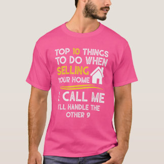 Camiseta Las 10 Cosas Más Importantes Que Se Deben Hacer Al