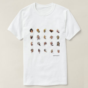 Camiseta las 20 caras de los caravaggio