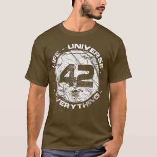 Camiseta Las 42 respuestas a la vida el universo y todo