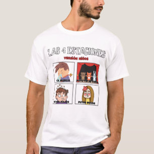 Camiseta Las 4 estaciones (versión niños)
