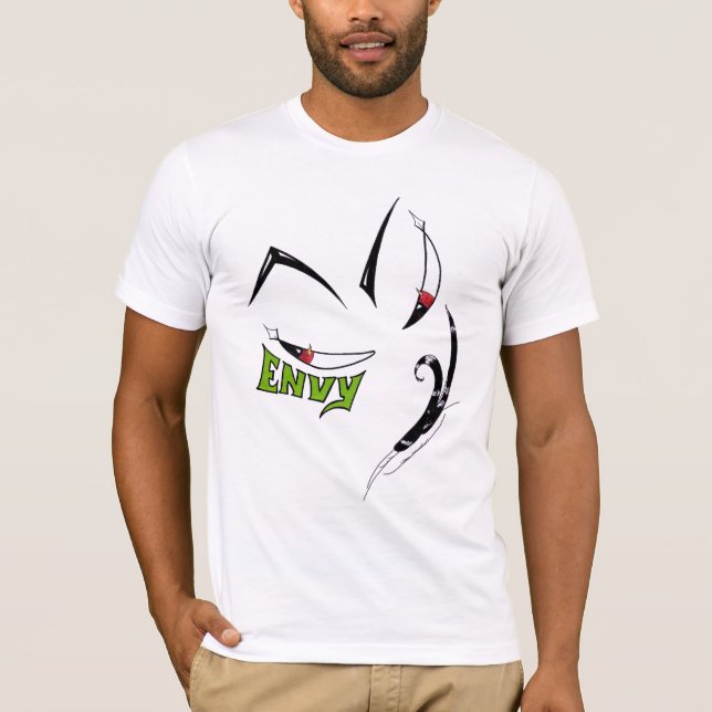 Camiseta Las 7 Muertes — Envidia (Anverso)