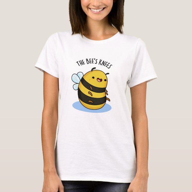Camiseta Las abejas de las rodillas divertida burbuja de la (Anverso)