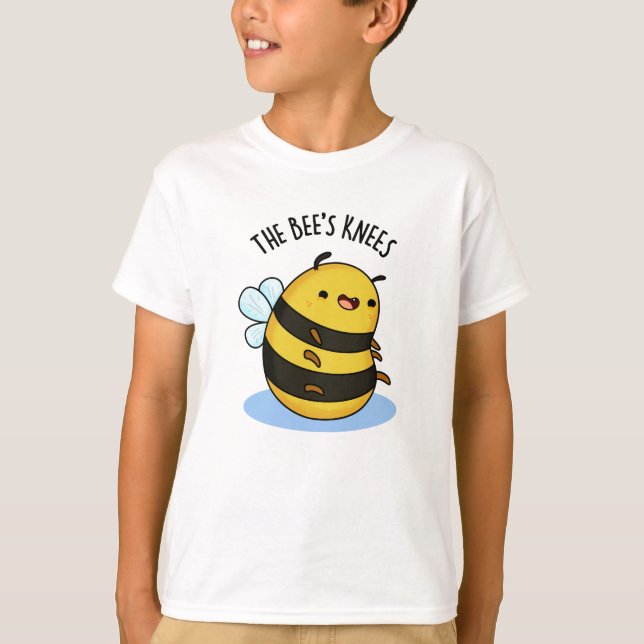 Camiseta Las abejas de las rodillas divertida burbuja de la (Anverso)