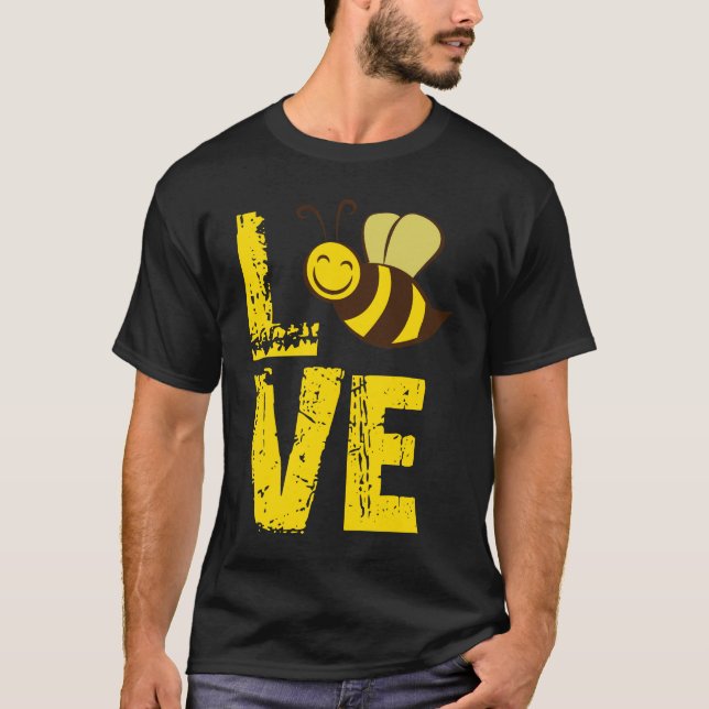 Camiseta Las abejas del amor, amante de la abeja, regalo de (Anverso)