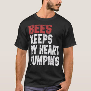 Camiseta Las Abejas Mantienen Mi Corazón Bombeando Salvan A