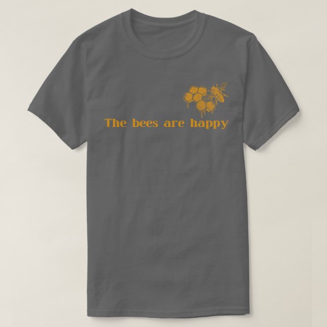 Camiseta Las abejas son felices Valheim (Diseño del anverso)