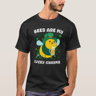 Camiseta Las Abejas Son Mis Encantos Afortunados St Patrick