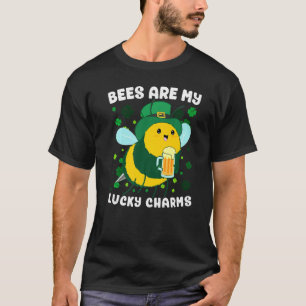 Camiseta Las Abejas Son Mis Encantos Afortunados St Patrick