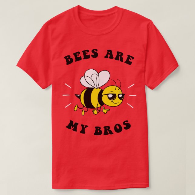 Camiseta Las abejas son mis hermanos (Diseño del anverso)