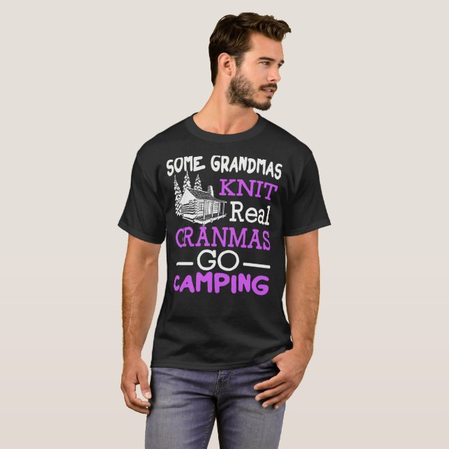Camiseta Las abuelas reales del punto de algunas abuelas (Anverso completo)
