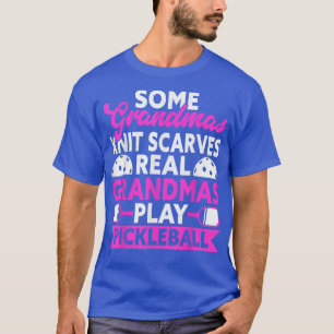 Camiseta Las abuelas reales juegan a la pelota, mamá abuela